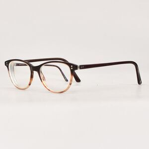 FRAMES ONLY PRODESIGN DENMARK 4728-1 C4942 BROWN CLEAR AUTHENTIC EYEGLASSES